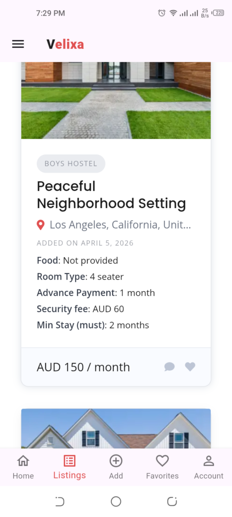 Hivepress to Mobile App 3 Proof Screenshot no. 3 showing smooth content scrolling in app